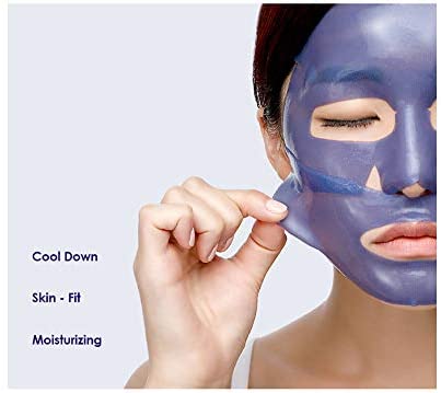 Petitfee AGAVE Cooling Hydrogel Face Mask 5pcs - LoveToGlow